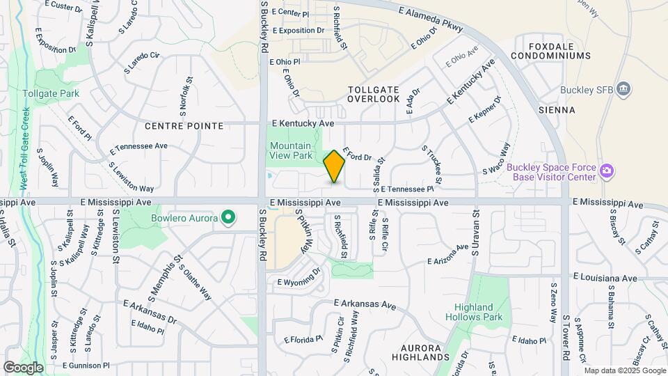 17293 E Ford Dr Map and Location Details