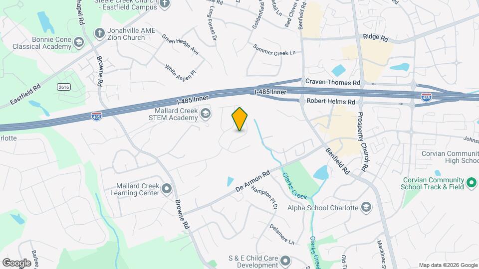 11509 Leigh Glen Cir Mapa y Detalles de la Ubicación