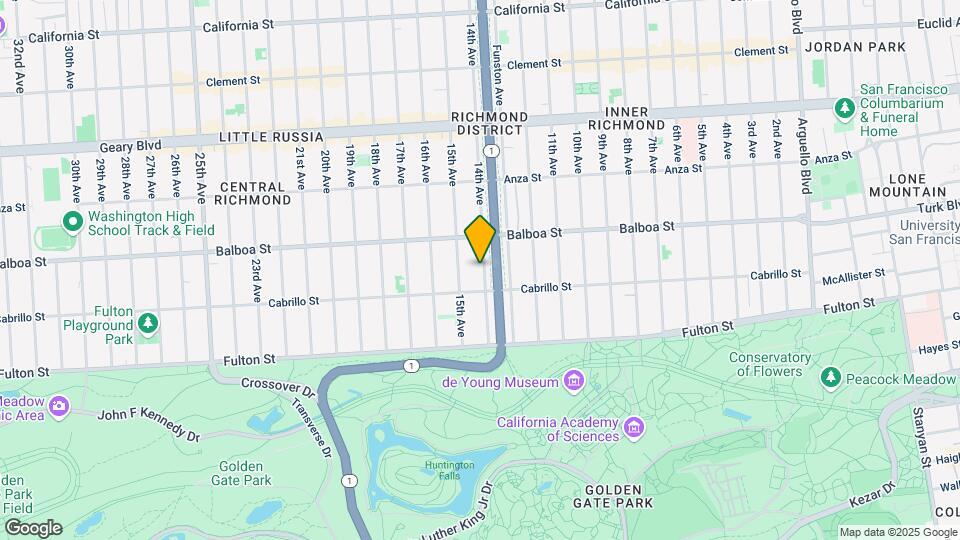 659-661 14th Ave Mapa y Detalles de la Ubicación