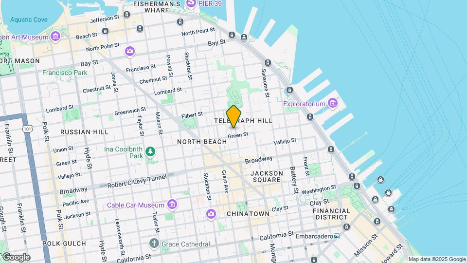 1321 Kearny St Map and Location Details