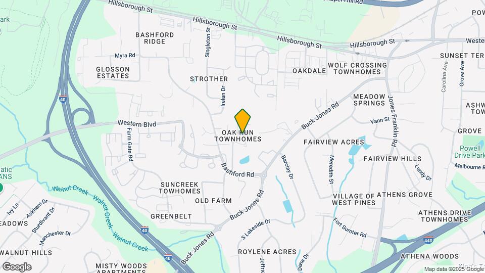 522 Oak Run Dr Map and Location Details