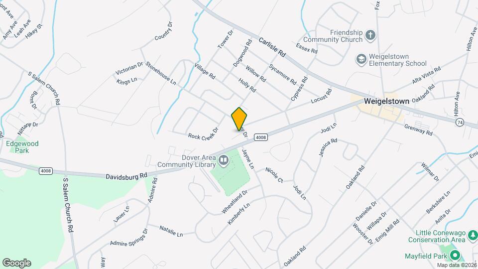 3709 Tiffany Dr, Unit B Mapa y Detalles de la Ubicación