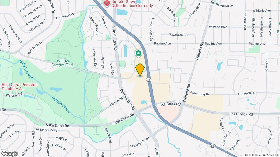 250 McHenry Rd Map and Location Details