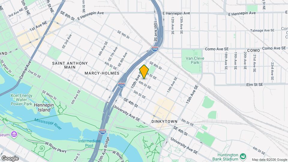 1019 6th St SE Mapa y Detalles de la Ubicación