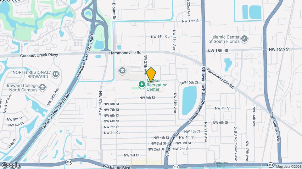 2643 NW 10th St Map and Location Details