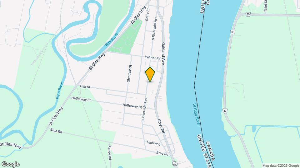 1637 S Riverside Ave, Unit Clairview Condo #7 Mapa y Detalles de la Ubicación