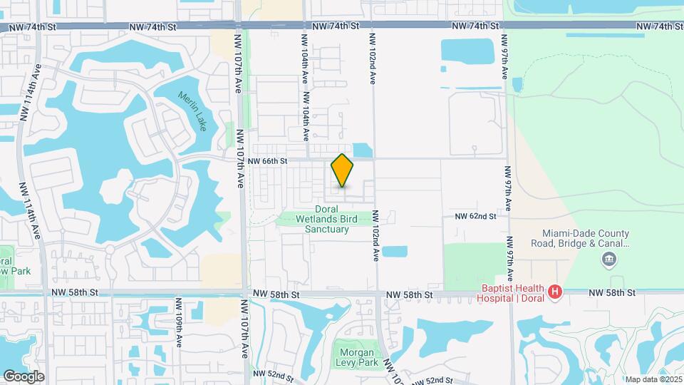 6410 NW 102nd Path Map and Location Details