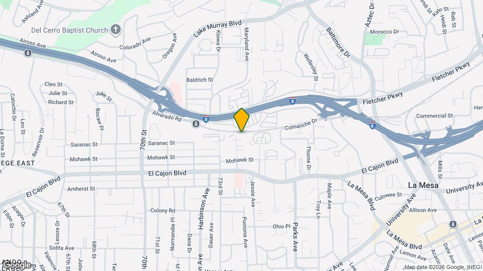 5061 Keeney St Map and Location Details