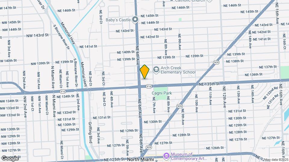 640 NE 136th St Map and Location Details