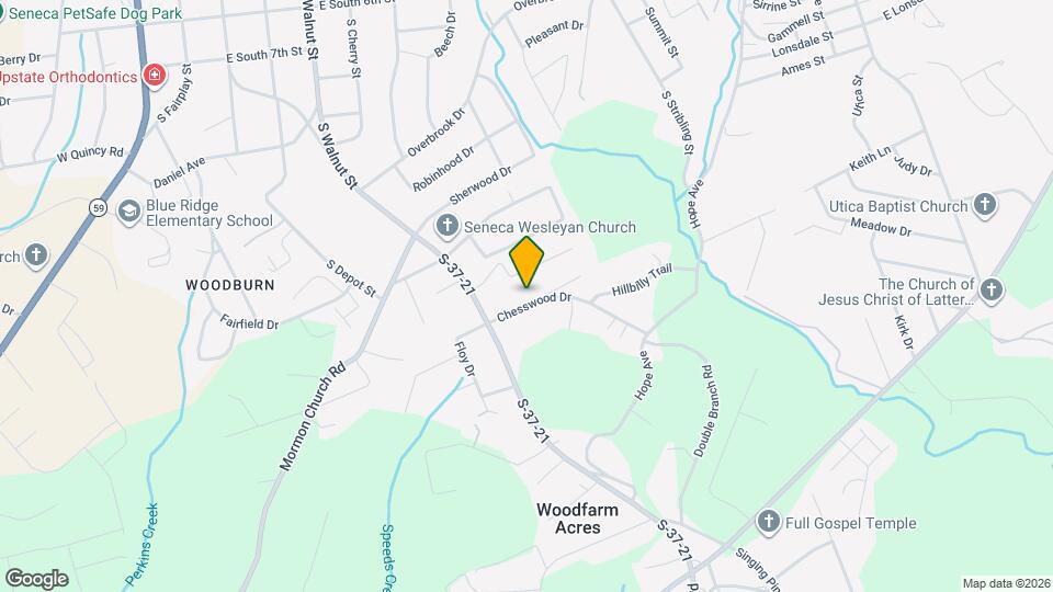 303 Chesswood Dr Map and Location Details