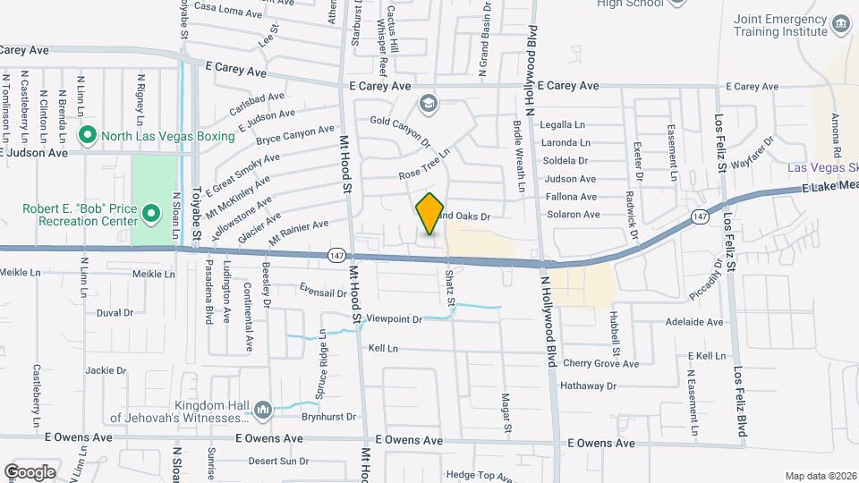 6448 E Elwood Mead Ave Map and Location Details