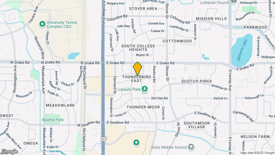 Renovated 2 Bedroom 1 Bathroom Unit! Map and Location Details