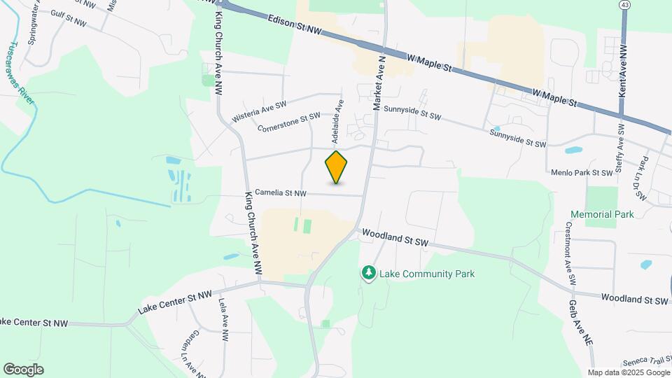 879 Camelia St NW Mapa y Detalles de la Ubicación