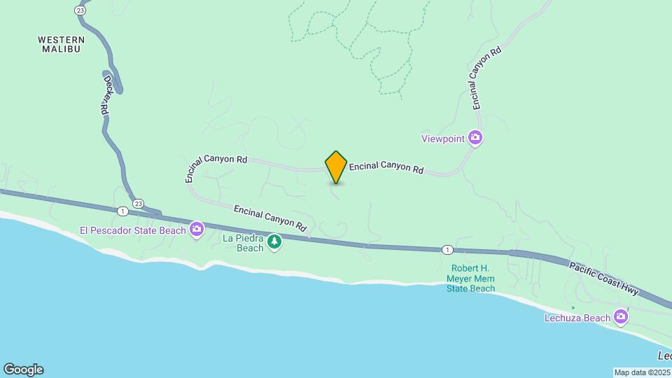 4440 Encinal Canyon Rd Mapa y Detalles de la Ubicación
