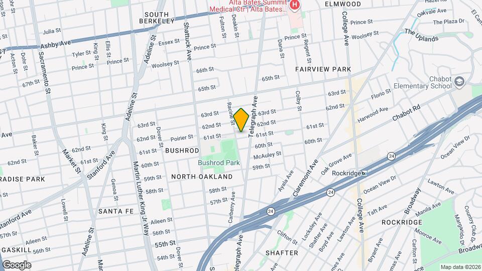 524 61st St Map and Location Details