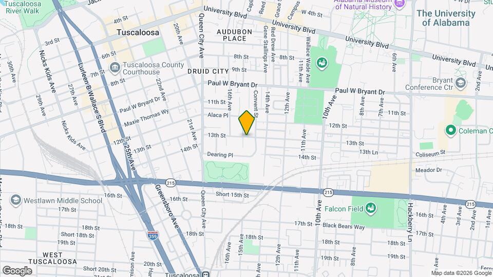 1509 13th St Map and Location Details