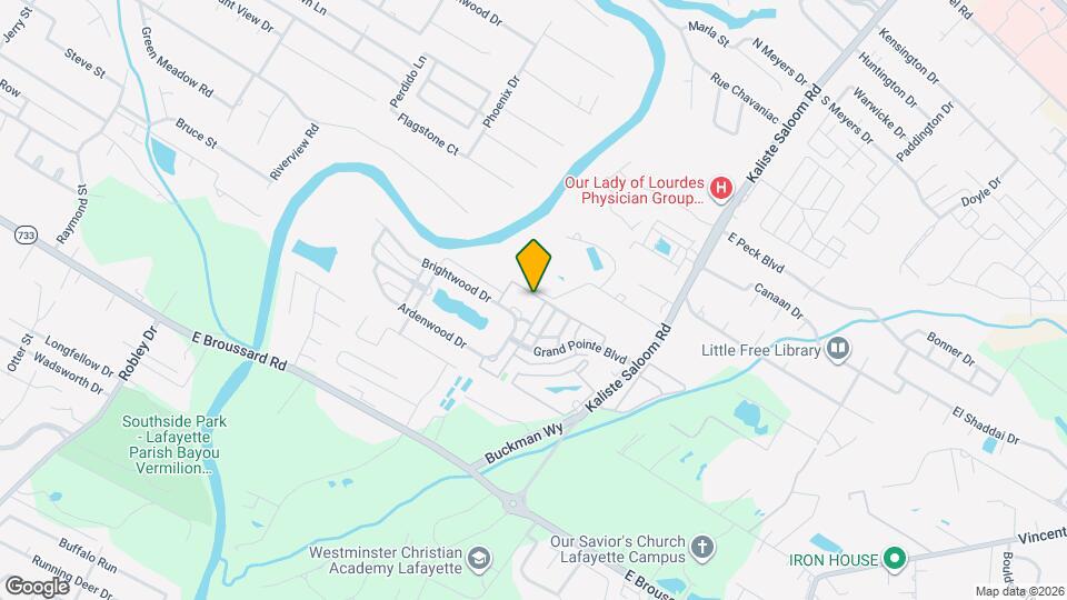 128 Brightwood Dr Map and Location Details