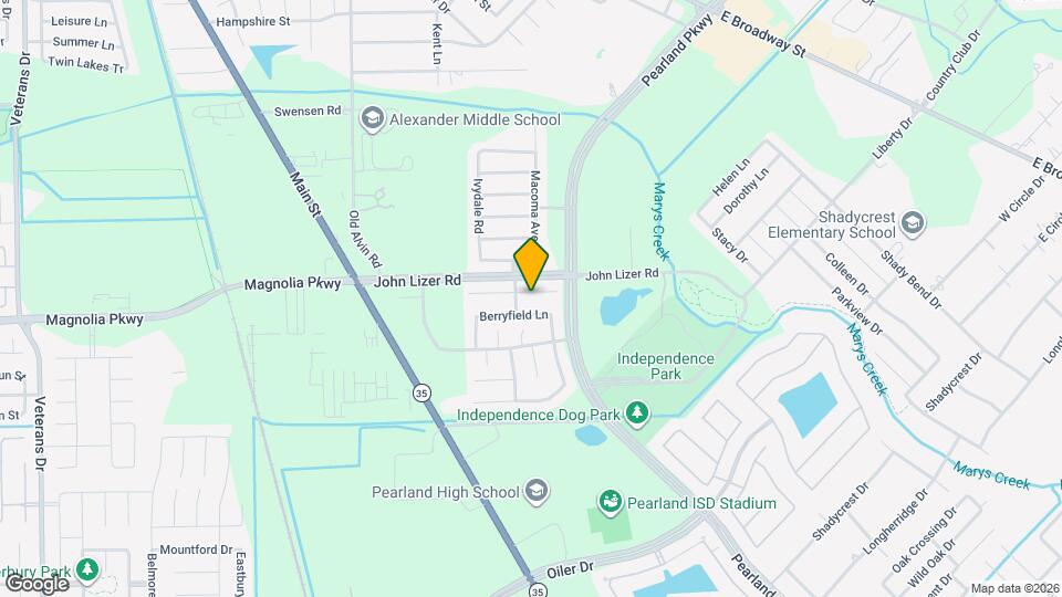 3114 Maryfield Ln Map and Location Details