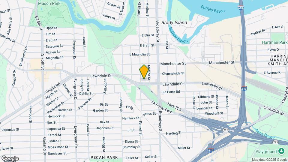 1010 Medina St Map and Location Details