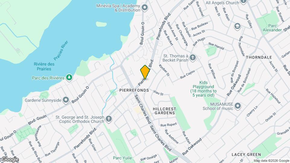 16800 De Pierrefonds Boul Map and Location Details