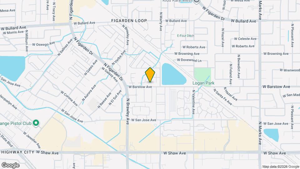 5455 N Marty Ave, Unit #104 Map and Location Details