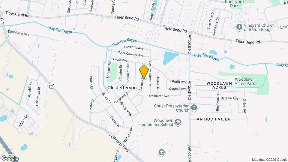 7441 Quorum Dr Map and Location Details