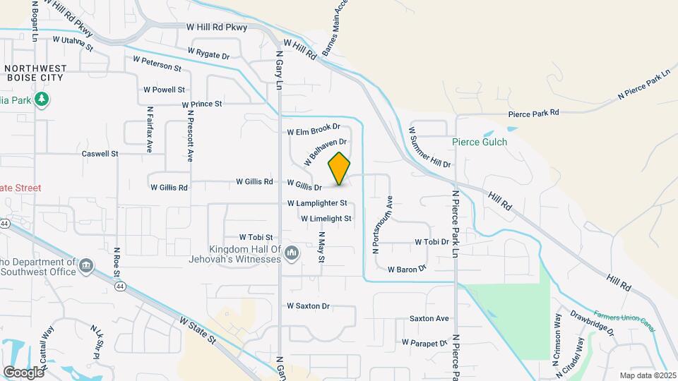 6949 W Gillis Dr Map and Location Details