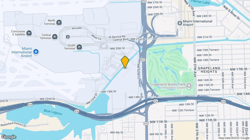 4301 NW S Tamiami Canal Dr Map and Location Details