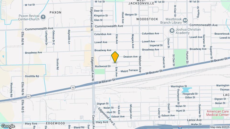 3407 Rockwood Dr Map and Location Details