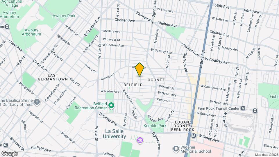 6000 N 19th St Map and Location Details