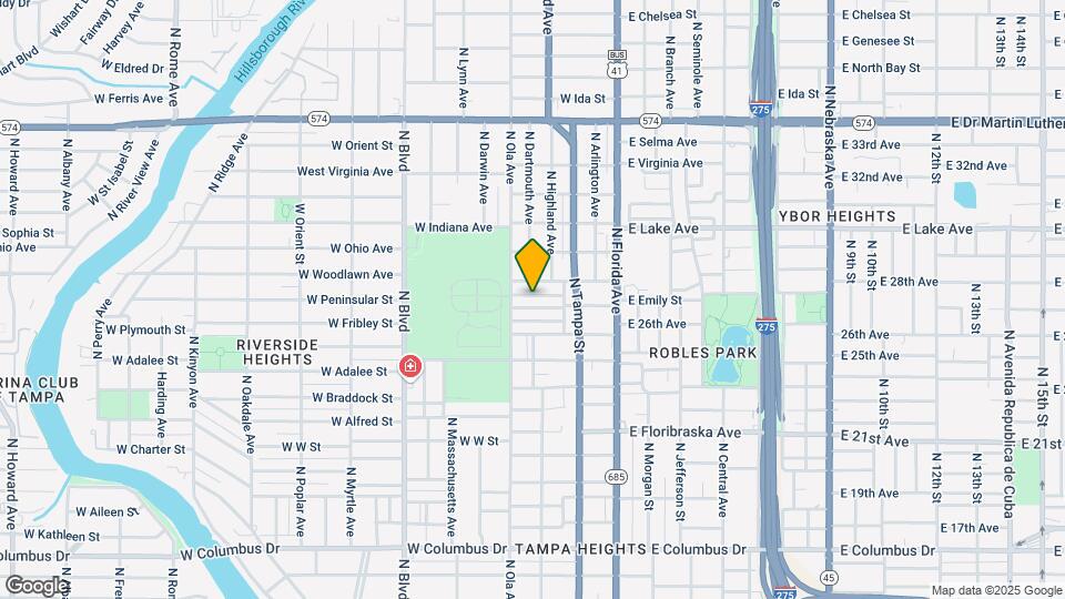 215 W Emily St Map and Location Details