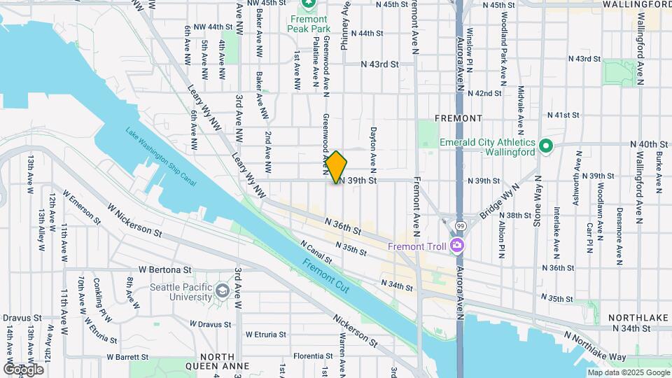 3661 Phinney Ave N Map and Location Details