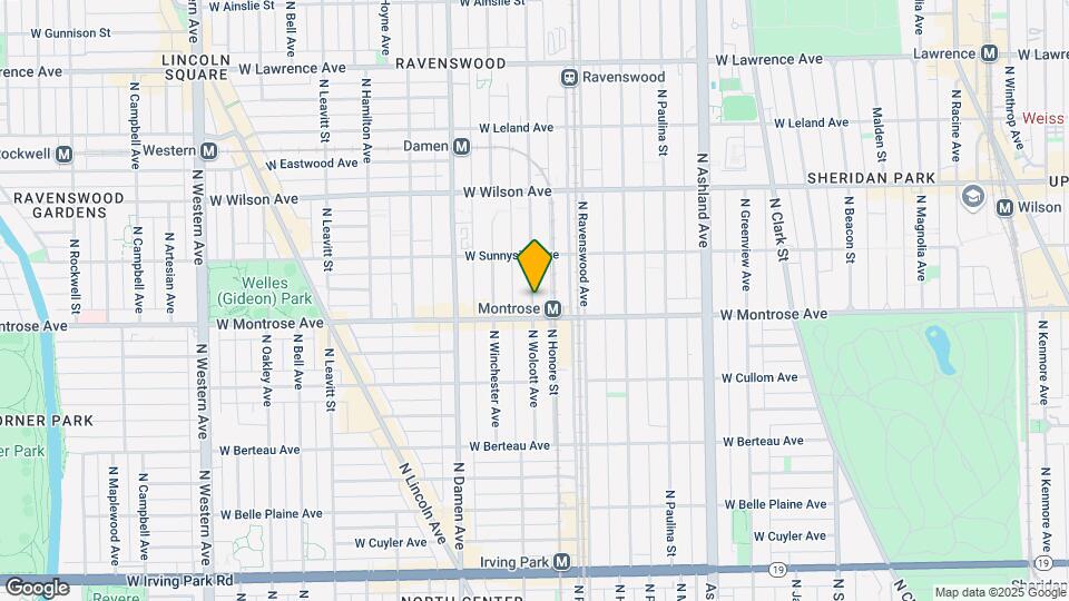 4409 N Wolcott Ave Map and Location Details