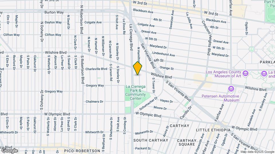 209 S Hamilton Dr, Unit 209 Map and Location Details