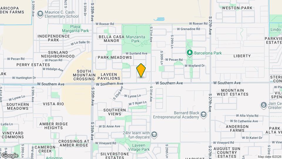 3133 W Huntington Dr Map and Location Details