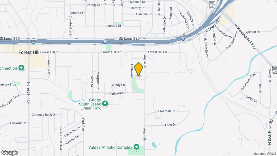 2101 Magnolia Ln Map and Location Details