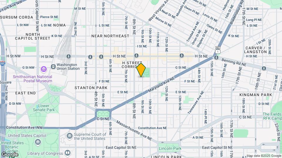 604 9th St NE Map and Location Details