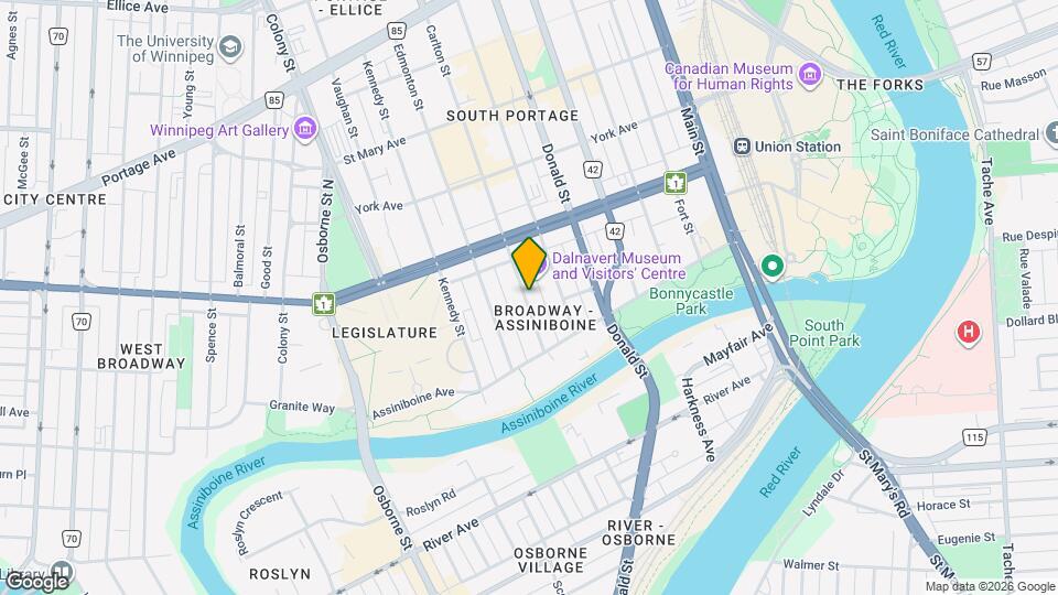 53C Carlton St Map and Location Details