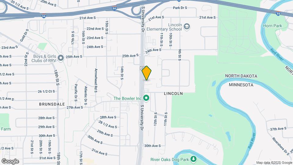 120 S University Dr Map and Location Details