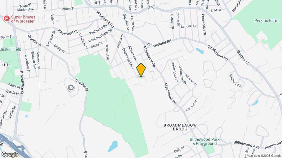 90 Brightwood Ave Map and Location Details