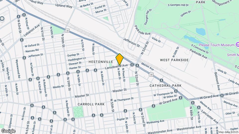 1547 N 54th St Map and Location Details