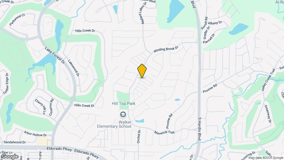 3817 Landsdowne Dr Map and Location Details