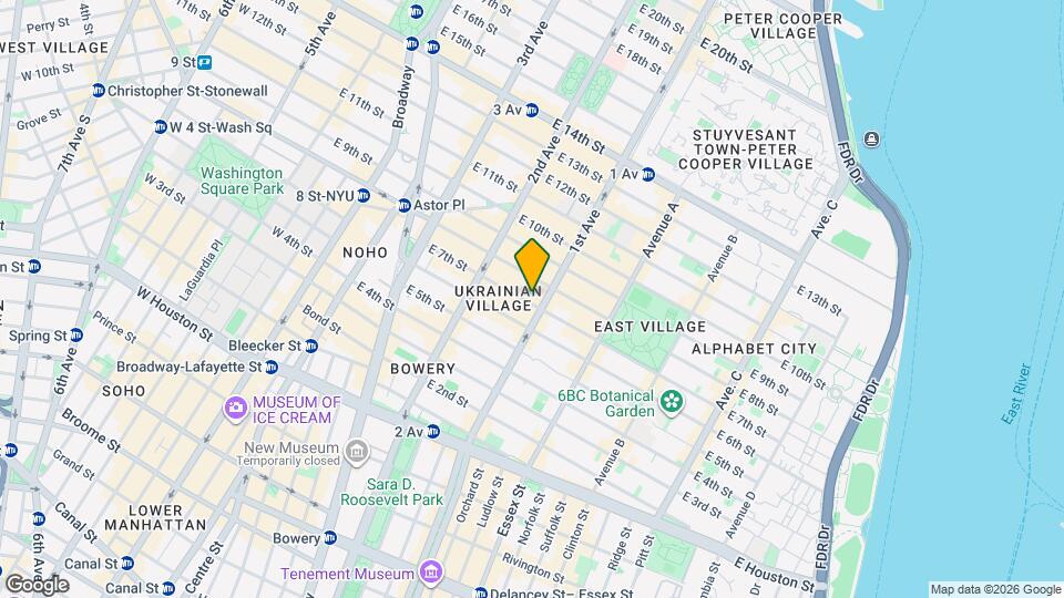 83 E 7th St Map and Location Details