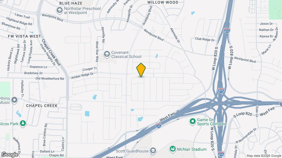 9749 Walnut Cove Dr Mapa y Detalles de la Ubicación
