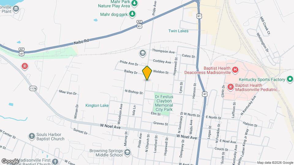 742 Pride Ave Map and Location Details