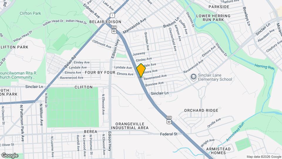 342X Ravenwood Ave Mapa y Detalles de la Ubicación