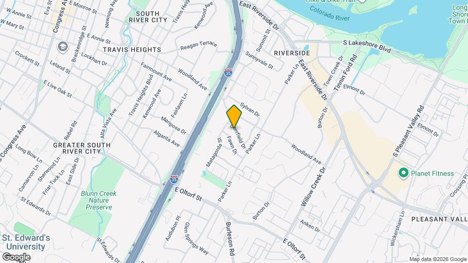 1707 Deerfield Dr Map and Location Details