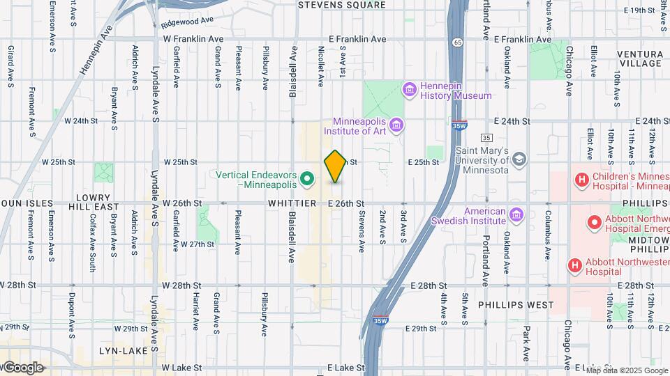 2530 1st Ave S Map and Location Details