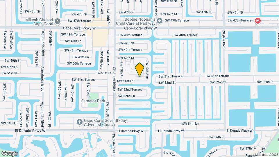 1417 SW 51st Ln Map and Location Details