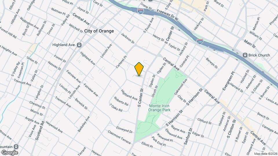 353 S Center St Map and Location Details